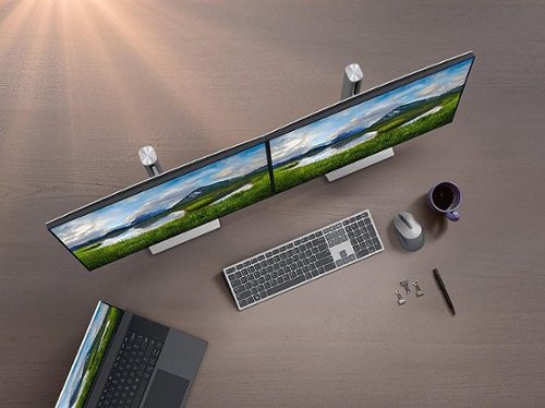 DELL KM7321W ERGONOMIC FULL-SIZE PREMIER MULTI-DEVICE WIRELESS KEYBOARD AND MOUSE - TITAN GRAY WHERE TO BUY