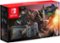 Nintendo - Switch MONSTER HUNTER RISE Deluxe Edition System - Gray/Gray-Front_Standard 