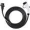Lectron - 40' Extension Cable for J1772 EV Chargers - Black-Front_Standard