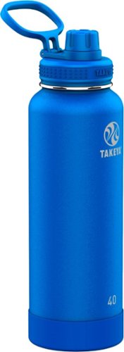 Takeya Actives Spout Bottle Cobalt, 40oz