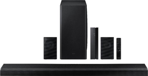 Samsung - 5.1.2-Channel Soundbar with Dolby Atmos/DTS:X - Black