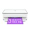 HP - ENVY 6055e Wireless Inkjet Printer with 3 months of Instant Ink Included with HP+ - White-Front_Standard 