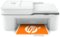 HP - DeskJet 4155e Wireless All-In-One Inkjet Printer with 3 months of Instant Ink Included with HP+ - White-Front_Standard