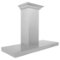 ZLINE - 48 inches - Wall Range Hood - Stainless Steel Look-Front_Standard