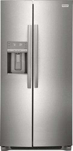 Frigidaire - Gallery 22.3 Cu. Ft. Side-by-Side Refrigerator - Stainless steel