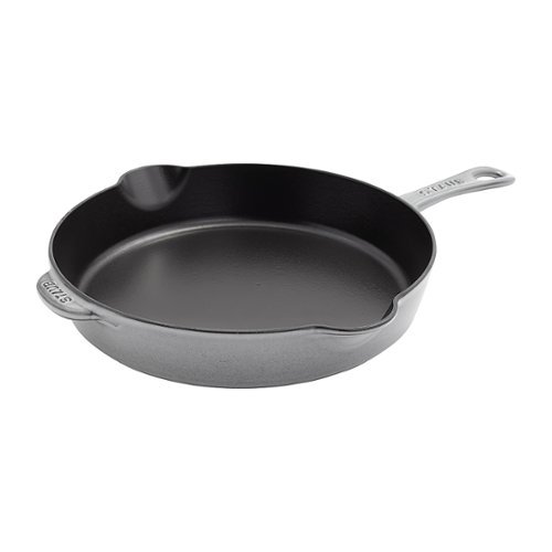 Staub - Cast Iron 11-inch Traditional Skillet - Graphite Grey-Angle_Standard 