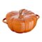 Staub - Cast Iron 5-qt Pumpkin Cocotte - Burnt Orange-Angle_Standard