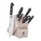 ZWILLING - Pro 7-pc Knife Block Set - Rustic - White-Angle_Standard