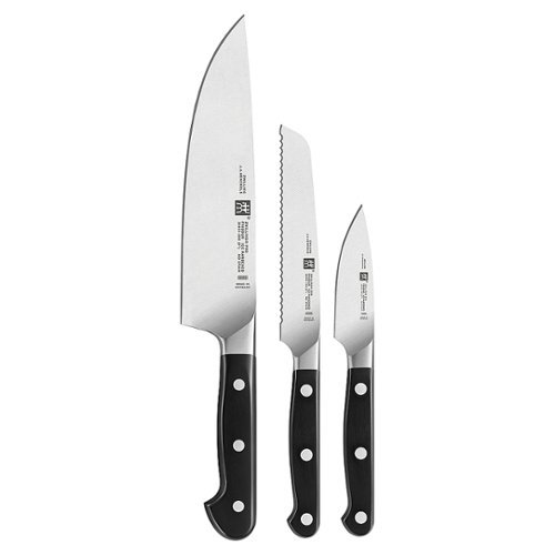 ZWILLING Pro 3-pc Starter Knife Set - Black