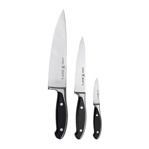 Henckels - Forged Synergy 3-pc Starter Knife Set - Stainless steel