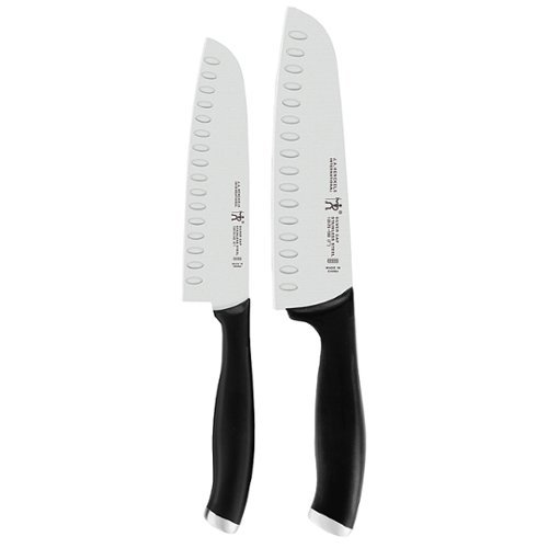 Henckels Silvercap 2-pc Asian Knife Set - Black