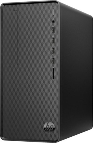 HP - Desktop - AMD Ryzen 3 - 8GB Memory - 256 SSD - Jet Black