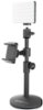 Digipower - The Achiever - Video Call Pro kit with 60 LED Light, Stand & Smartphone Holder - Black-Angle_Standard