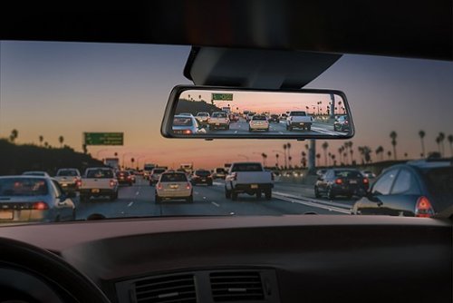 Vantop HF612L 12” 4K UHD Front and Rear Mirror Dash Cam with Built-in GPS and Voice Control - Black BUY ONLINE