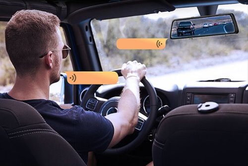 Vantop HF612 12 2.5K Front and Rear Mirror Dash Cam with Built-in GPS and Voice Control WHERE TO BUY