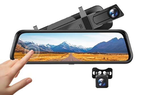Vantop HF610T 10 2.5K Front and Rear Mirror Dash Cam WORLDWIDE DELIVERY