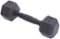Stack Fitness - 5LB Hex Dumbbell Pair - Black-Front_Standard