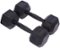 Stack Fitness - 10LB Hex Dumbbell Pair - Black-Front_Standard
