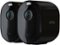Arlo - Pro 4 Spotlight Camera, 2 Pack - VMC4250B - Black-Front_Standard 