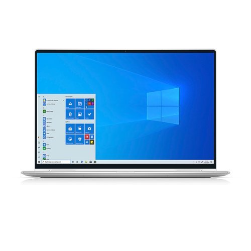 Dell - XPS 13.4" 2-in-1 FHD+ WLED Touch Display - Intel Evo Platform Core i7 - 8GB Memory - 256GB SSD- Intel Iris Xe - Frost White-Front_Standard 