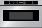 Fulgor Milano - Microwave, 24", Built-In Drawer, 950W, 1.2CuFt - Stainless steel - Front_Standard