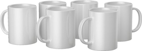 

Cricut - Ceramic Mug Blank 15 oz/425 ml (6 ct) - White