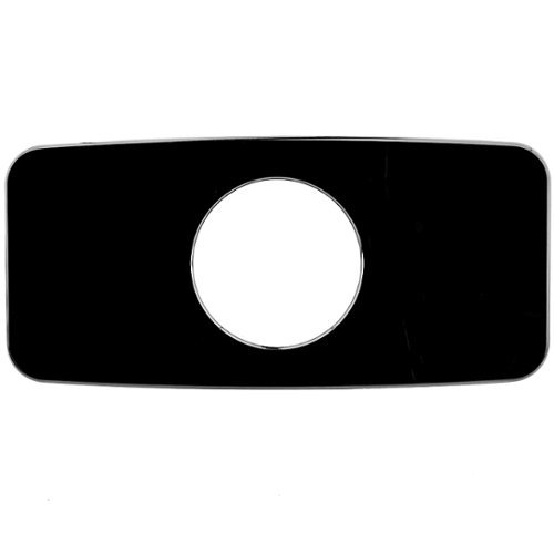 Stinger - Replacement Trim Plate for Most 3" Marine Radios - Black