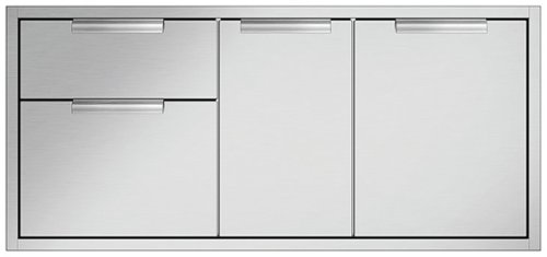 DCS by Fisher & Paykel - Professional 48" Built-in Access Drawers - Brushed stainless steel