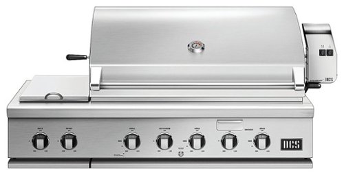 DCS by Fisher & Paykel - 48" Series 7 Grill with Integrated Side Burners, Natural Gas - Brushed Stainless Steel