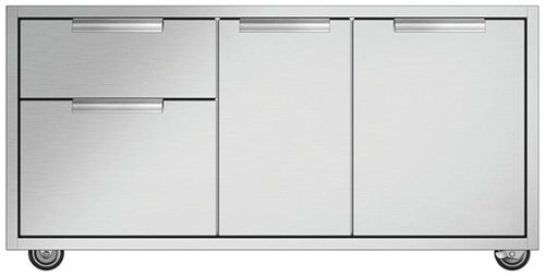 DCS by Fisher & Paykel - CAD 48" Grill Cart for Select DCS Grills - Stainless Steel