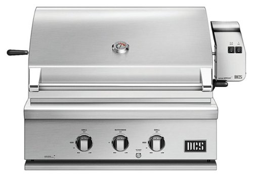 DCS by Fisher & Paykel - Traditional 30" Built-In Gas Grill - Brushed Stainless Steel