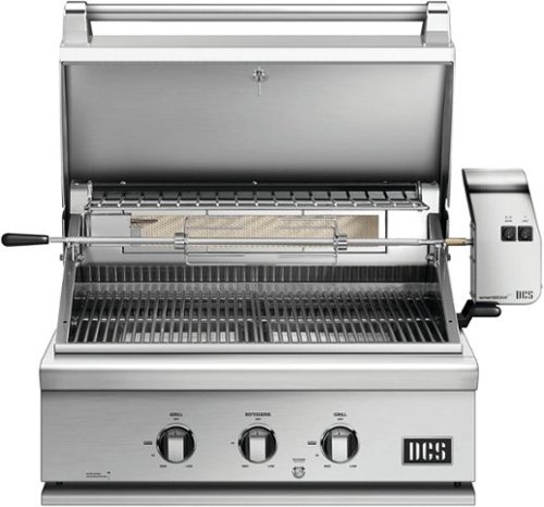 DCS - 30" Series 7 Grill, LP Gas - Brushed Stainless Steel-Angle_Standard 