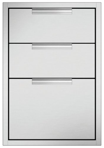 DCS by Fisher & Paykel - Tower Triple Drawer - Brushed stainless steel