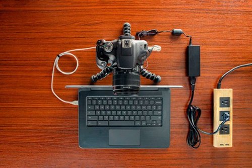Canon EOS Webcam Accessories Starter Kit for EOS Rebel T7, T6, T5 and T3 Cameras - Black GLOBAL SHIPPING