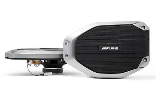 Alpine - Soundbar Upgrade Kit for Jeep® - Black and Silver