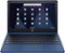 HP - 11.6" Touch-screen Chromebook - MediaTek MT8183 - 4GB Memory - 32GB eMMC - Indigo Blue-Front_Standard