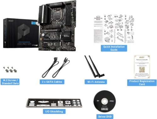 MSI Z590 PRO WIFI (Socket LGA1200) Intel Motherboard SHOP ONLINE
