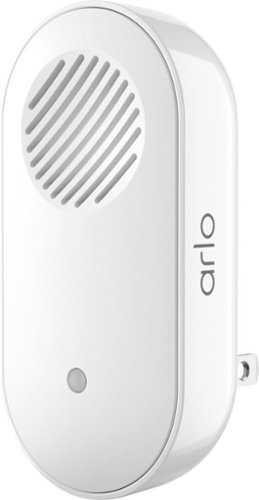 Arlo - Chime 2 - Smart Wi-Fi Enabled Doorbell and Camera Accessory - White