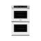 Dacor - Professional 30" Built-In Double Electric Convention Wall Oven with SoftShut™ Hinges - Bright White-Front_Standard
