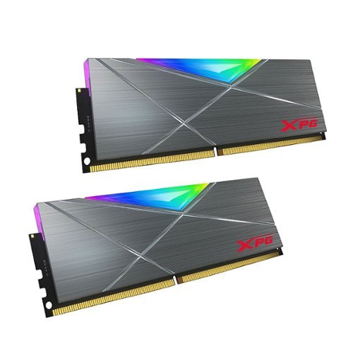 ADATA XPG SPECTRIX AX4U320016G16A-DT50 D50 32GB 2x 16GB 3.2GHz CL16 RGB Desktop Memory - Gray WORLDWIDE DELIVERY