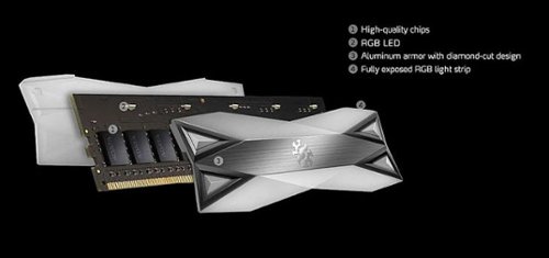 ADATA XPG SPECTRIX D60 32GB 2x16GB 3.6GHz CL18 RGB Desktop Memory - Gray BUY IN MIDDLE EAST