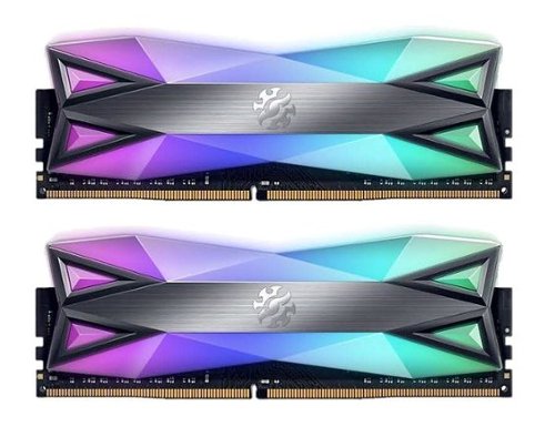ADATA XPG SPECTRIX D60 32GB 2x16GB 3.6GHz CL18 RGB Desktop Memory - Gray WORLDWIDE DELIVERY