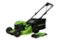 Greenworks - 24V (2x24V) 21-Inch Self-Propelled Lawn Mower (2 x 5.0Ah Batteries and Charger Included) - Green-Front_Standard 