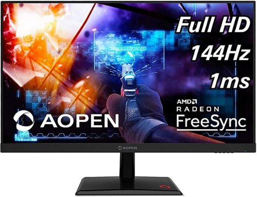 Acer - AOPEN 25MH1Q - 25" Monitor Full HD 1920x1080 144Hz 16:9 TN 1ms 250Nit- Refurbished