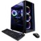 CyberPowerPC - Gamer Master Gaming Desktop - AMD Ryzen 3 3100 - 8GB Memory - NVIDIA GeForce GT 1030 - 1TB HDD + 240GB SSD - Black-Angle_Standard
