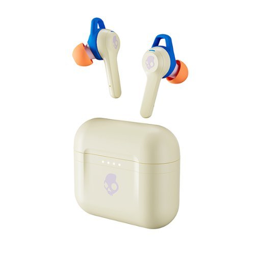 Skullcandy - Indy Evo True Wireless In-Ear Headphones - Yellow-Front_Standard 