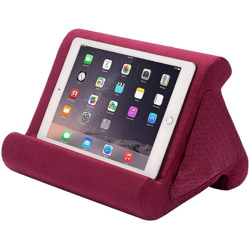 Happy Products - Flippy Jr - Multi-Angle Soft Stand for Tablets, E-Readers, and Books - Auburn