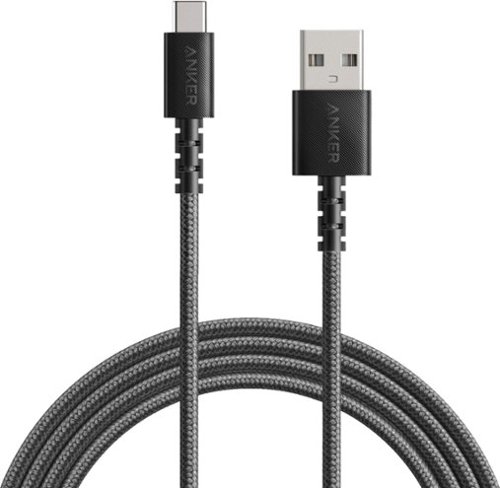 Anker - PowerLine Select+ USB-C to USB-A Cable 3-ft - Black