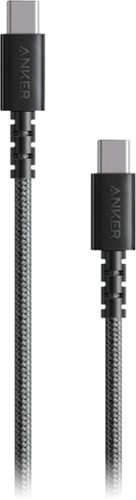 Anker - PowerLine Select+ USB-C to USB-C Cable 6-ft - Black