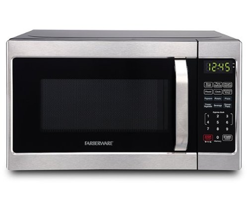 Farberware - Classic 0.7 Cu. Ft. Countertop Microwave with Speed Cooking - Silver